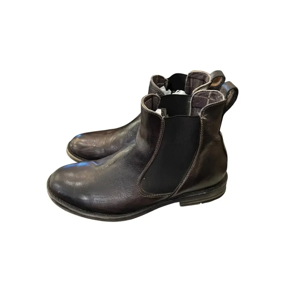 BED|STÜ Nando Men’s 8 Brown Leather Chelsea Ankle Boots EU 41